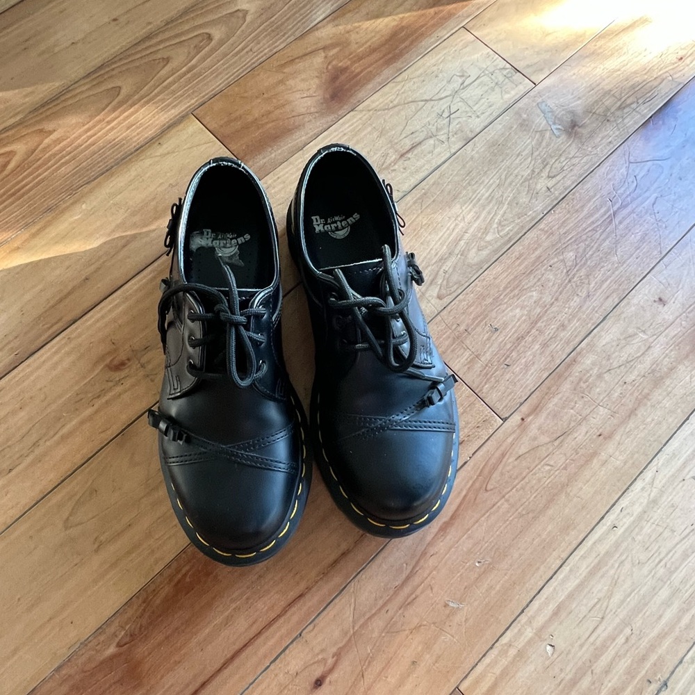 Dr. Martens Black Leather Shoes